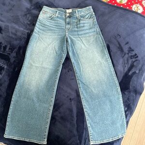 Hudson Rosalie high rise wide leg jeans